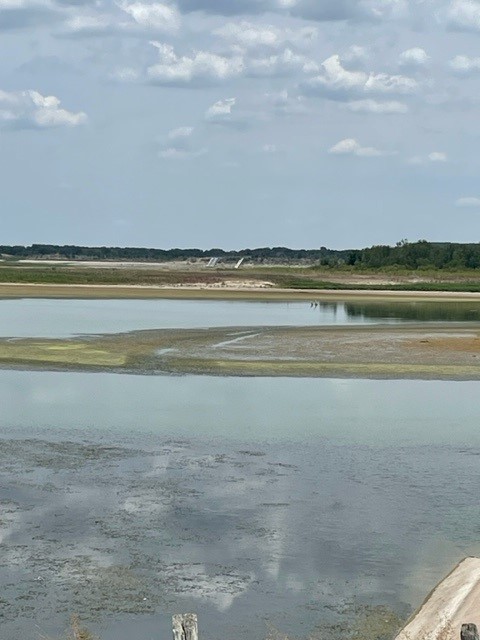 Intakes in the distance_ should be water