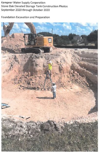Stone Oaks Foundation Excavation